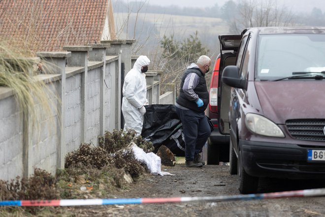 Požar je izbruhnil v kraju Veliki Borak, nekaj deset kilometrov južno od Beograda. FOTO: Djordje Kojadinovic/Reuters