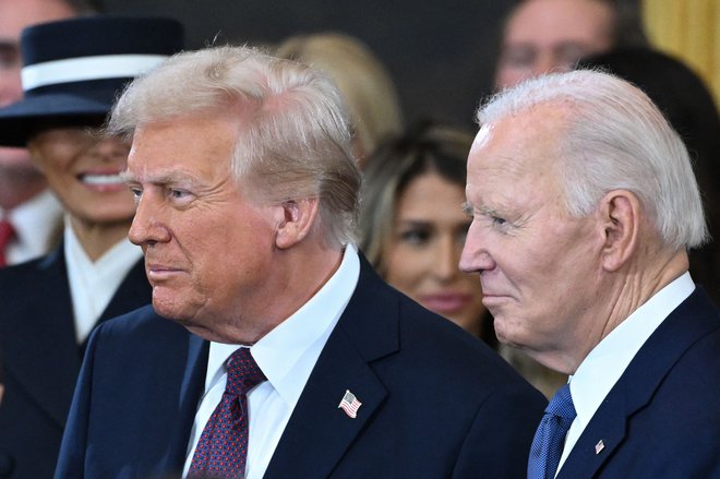 Donald Trump je uporabil vzvod pritiska na Izrael, ki ga Joe Biden ni uporabil. FOTO: Saul Loeb/AFP