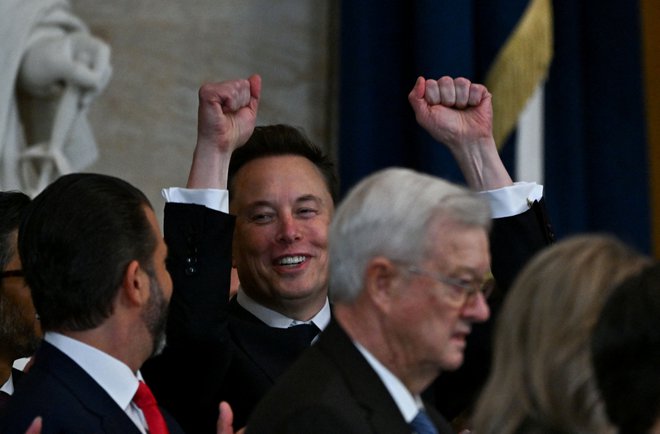 Elon Musk, glavni podpornik Donalda Trumpa. FOTO: Ricky Carioti via Reuters