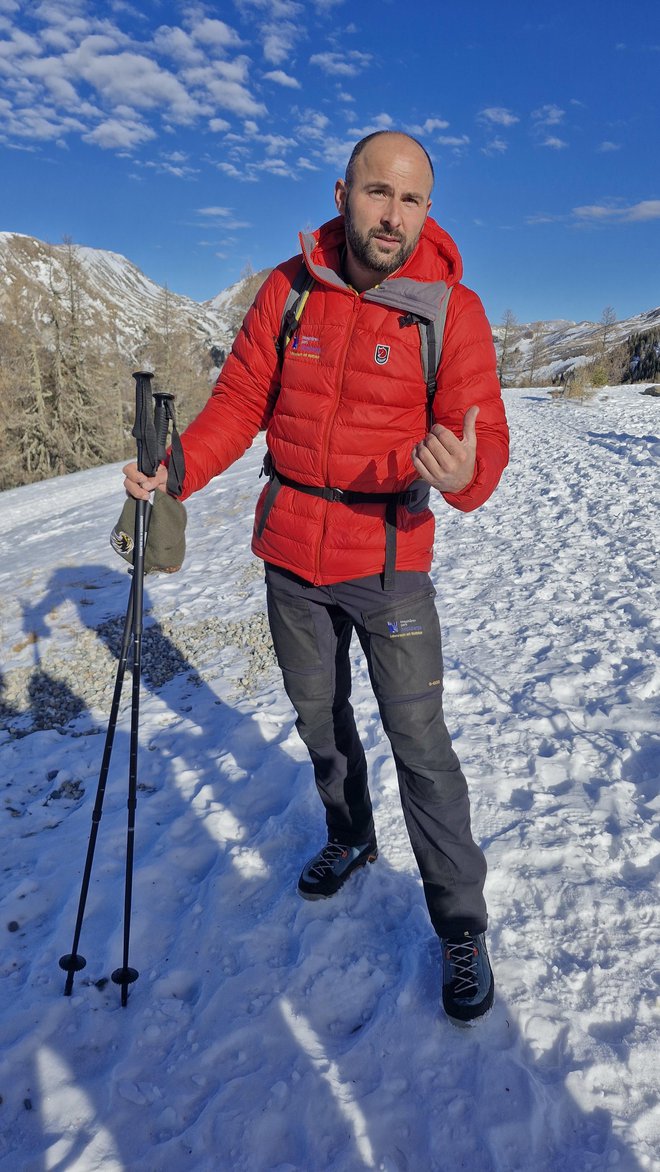 Johannes Napokoj je naravovarstveni nadzornik v biosfernem rezervatu Nockberge. FOTO: Mitja Felc