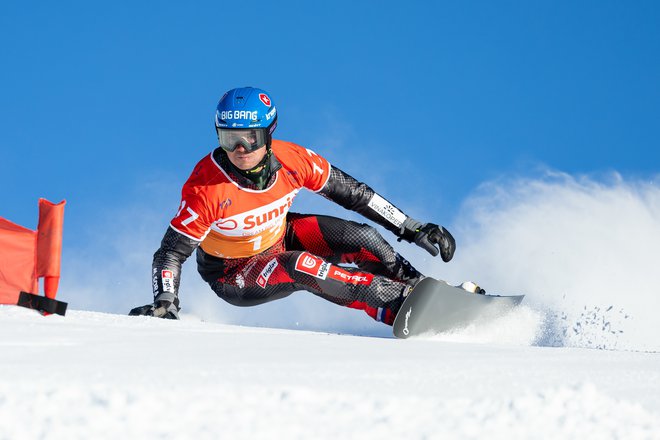 Tudi Žan Košir meri na mesta povsem pri vrhu. FOTO: Miha Matavž/FIS