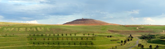 Okoljska sanacija rudnika urana Wismut v Nemčiji je stala več milijard evrov. FOTO: Wikipedia