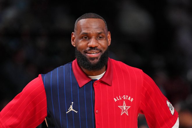 LeBron James je neuničljiv v ligi NBA. FOTO: Kyle Terada/Reuters