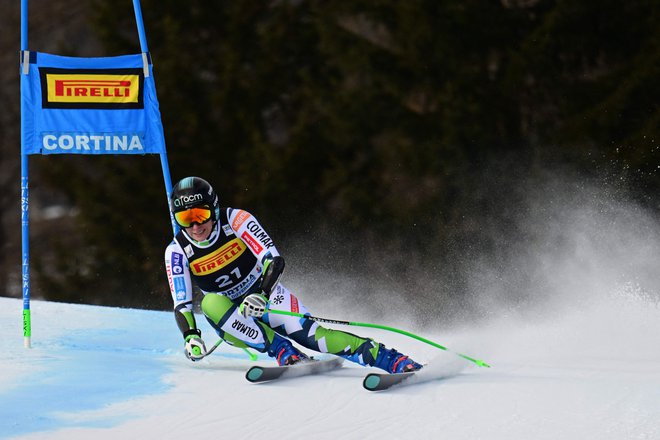 Cortina d'Ampezzo, kjer bodo naslednje leto na olimpijskih igrah ženske tekme v alpskem smučanju, je Ilkino najljubše prizorišče v sezono. FOTO: Tiziana Fabi/AFP