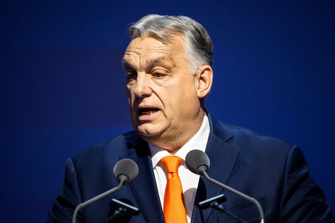 V Bruslju namigujejo, da Orbán za podaljšanje sankcij potrebuje pogajalski priboljšek. FOTO: Marton Monus/Reuters