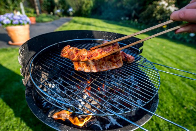 Pri peki na žaru pri visokih temperaturah se lahko sproščajo kemikalije, ki prav tako sprožijo poškodbe celic. FOTO: David Inderlied/shutterstock