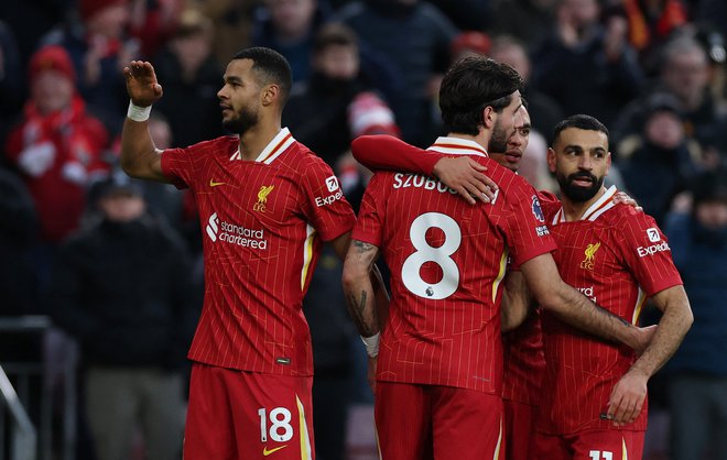 Liverpool je na sedmih tekmah zabil 15 golov in prejel dva. FOTO: Phil Noble Reuters