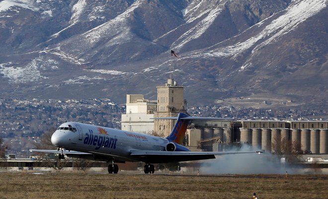 Potniško letalo tipa McDonnell Douglas MD-80 iz leta 2013. FOTO: Jim Urquhart/Reuters