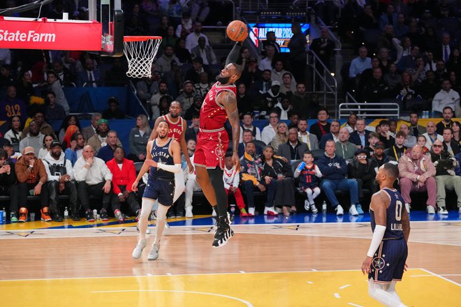 Tekma vseh zvezd bo 16. februarja v Chase Centru v San Franciscu. FOTO: Kyle Terada/Usa Today Sports Via Reuters Con