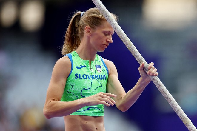 Tina Šutej je poleti v Parizu nastopila po poškodbi bicepsa in zaostala za pričakovanji, novo sezono pa začela v odlični formi. FOTO: Stephanie Lecocq/Reuters