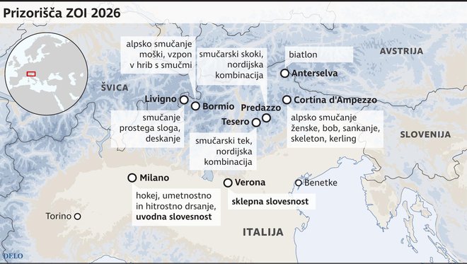 Velike razdalje v snegu so lahko moteče