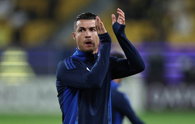 Cristiano Ronaldo se je klubu Al Nassr pridružil leta 2023. FOTO: Hamad I Mohammed/Reuters