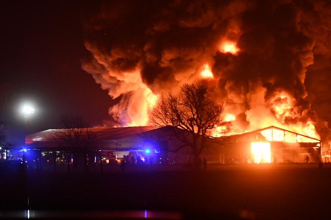 Požar v Mariboru. FOTO: Maribor24.com