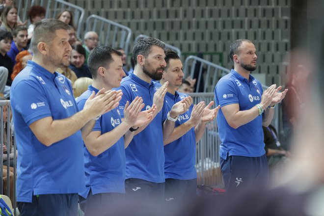 Mirko Skoko (levo) in Uroš Zorman (desno) sta se pomerila v derbiju kola. FOTO: Črt Piksi