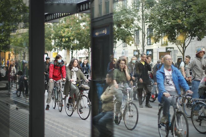 Protesti, ki so se začeli leta 2020, so bili usmerjen proti tedanji vladi Janeza Janše in ukrepom proti širjenju koronavirusa. FOTO: Jure Eržen/Delo