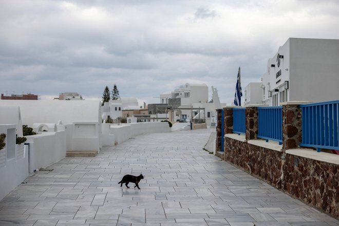 Santorini. FOTO: Stelios Misinas/Reuters