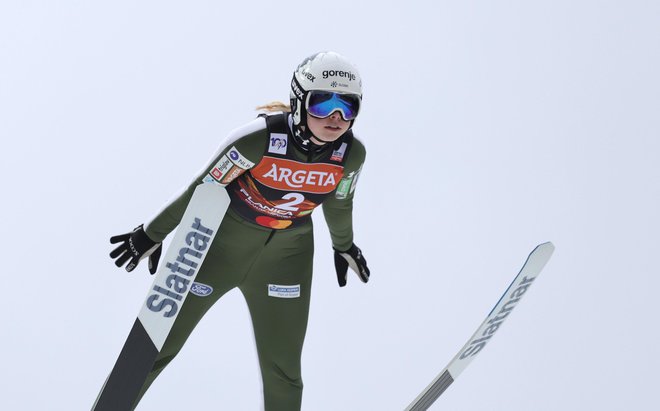 Taja Bodlaj je na MSP v Lake Placidu navdušila z osvojitvijo bronaste kolajne. FOTO: Dejan Javornik