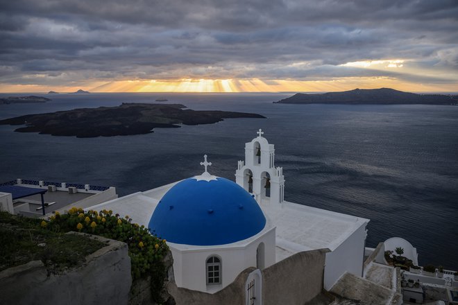 Ikonični Santorini FOTO: Louisa Gouliamaki/Reuters