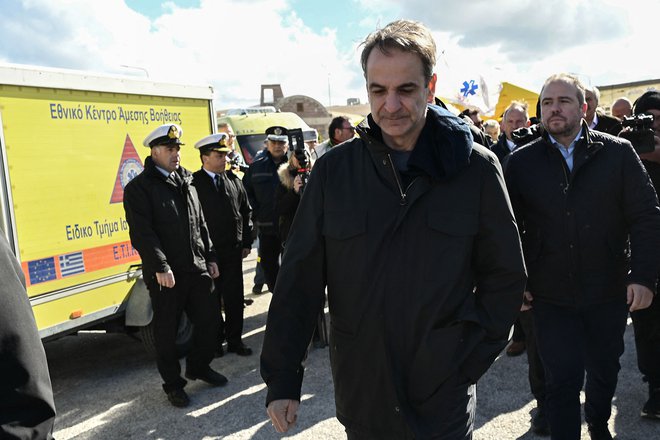 Premier Kiriakos Micotakis FOTO: AFP