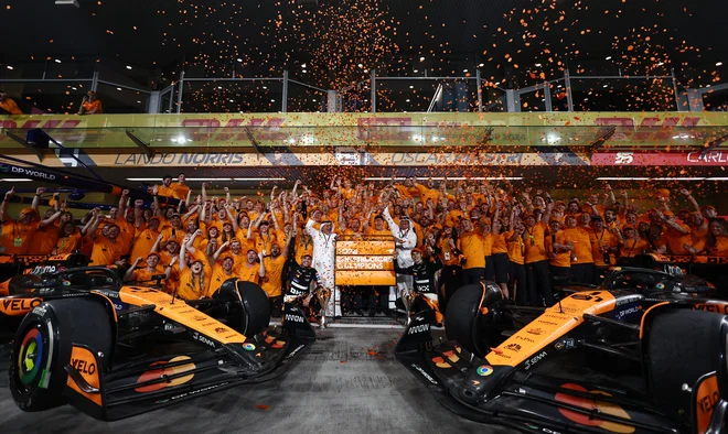 McLaren bo branil konstruktorsko lovoriko v formuli 1. FOTO: Jakub Porzycki/Reuters