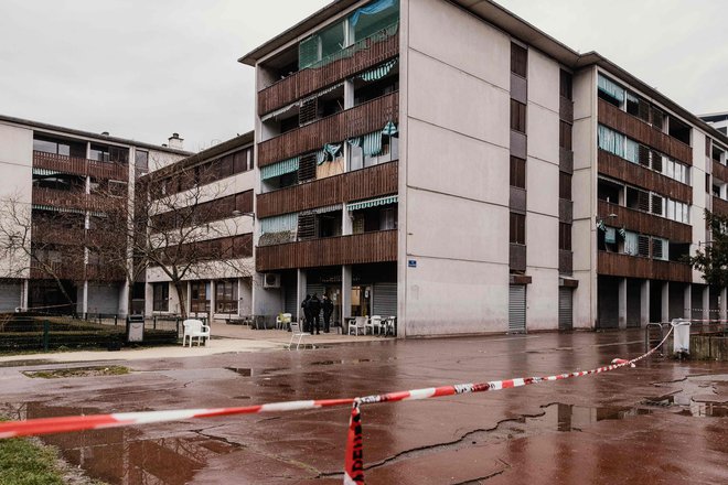 Aksehir bar, mesto napada v Grenoblu. FOTO: Maxime Gruss/AFP