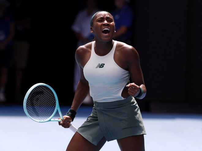 Coco Gauff je najbolj plačana športnica na svetu. FOTO: Kim Kyung-hoon/Reuterse