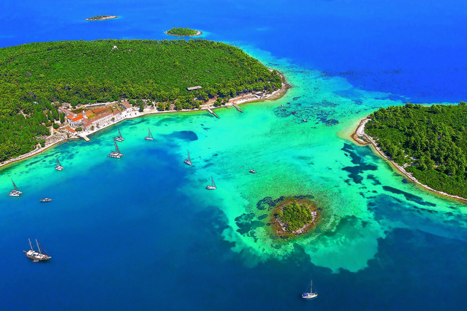 Korčulski arhipelag, otok Badija FOTO: Boris Kačan