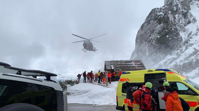 Fotografija iz arhiva Gorske reševalne zveze Slovenije. FOTO: GRZS