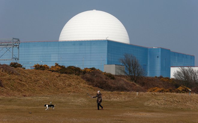 Sizewell B bo v bližni dobil blok Sizewell C. FOTO: Suzanne Plunkett/Reuters