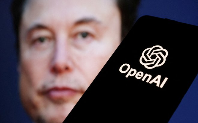 Leta 2015 je Elon Musk sodeloval pri ustanovitvi OpenAI kot neprofitnega projekta, namenjenega razvoju umetne inteligence za javno dobro. FOTO: Dado Ruvic/Reuters