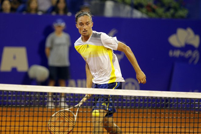 Aleksandr Dolgopolov je osvojil tri turnirske lovorike, leta 2011 se je končne zmage veselil tudi v Umagu. FOTO: Goran Sebelić/Cropix