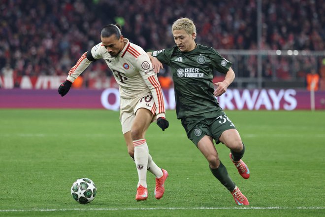 Bayern potrebuje boljše nogometne predstave, tega se zaveda tudi Leroy Sane (levo). FOTO: Alexandra Beier/AFP