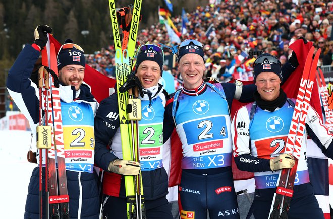 Norvežani so potrdili primat. FOTO: Denis Balibouse/Reuters