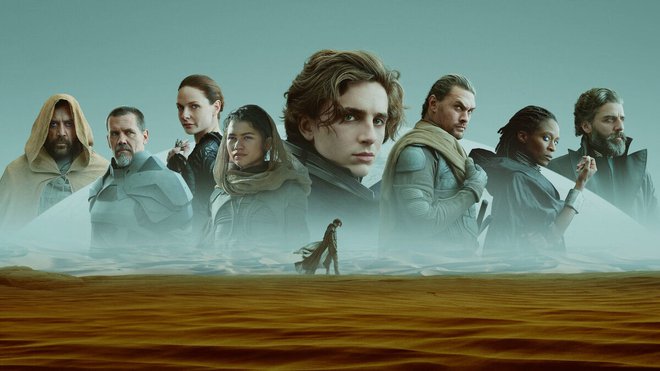 Film Dune - Peščeni planet je povečal zanimanje tudi se celotno knjižno sago. FOTO: Legendary Pictures