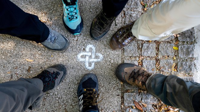 Goriški camino obsega 82 kilometrov poti, ki je označena s simbolom salomonovega vozla in GPX-sledmi.

Foto Mattia Vecchi