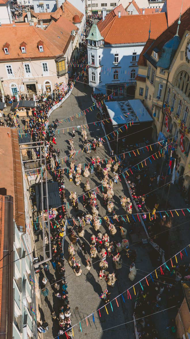 Etno povorka, Ptuj, 22. februar 2025. FOTO: Stanko Kozel