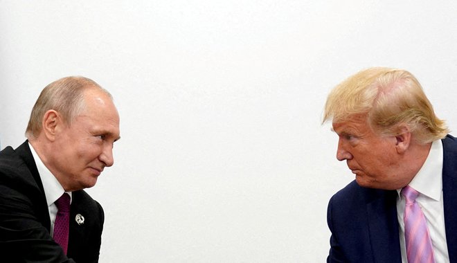 Strateški partner Donalda Trumpa bo Vladimir Putin, ne Evropa. FOTO: Kevin Lamarque/Reuters