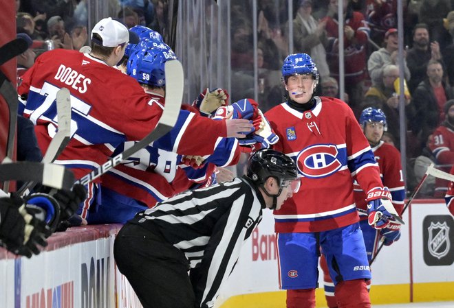 Finski zvezdnik Patrik Laine je z golom in dvema podajama prispeval levji delež k zmagi Montreala nad Carolino. FOTO: Eric Bolte/Usa Today Sports