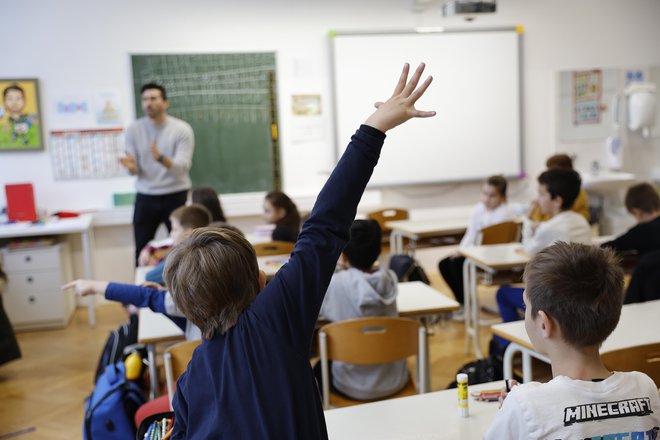 Ko so učitelji, učenci in vodstvo šole usklajeni, se vsak posameznik prepozna v skupni zgodbi. FOTO: Leon Vidic/Delo