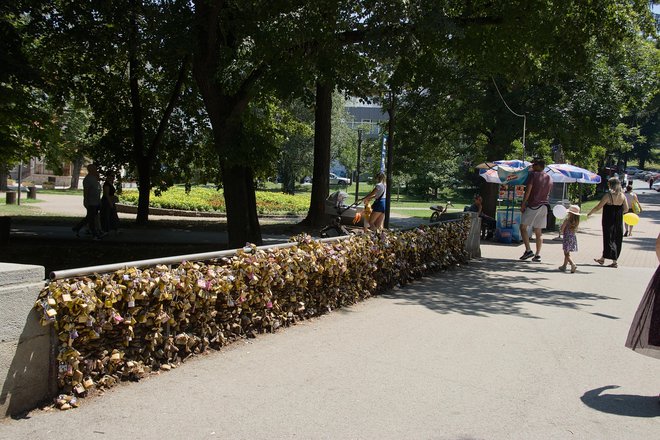 Most ljubezni v Vrnjački Banji FOTO: Shutterstock