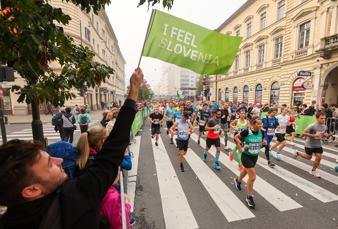 Ljubljanski maraton FOTO: Matej Družnik