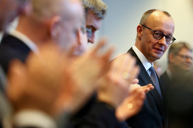 Friedrich Merz starvi na neodvisnost EU od ZDA. FOTO: Lisi Niesner/Reuters