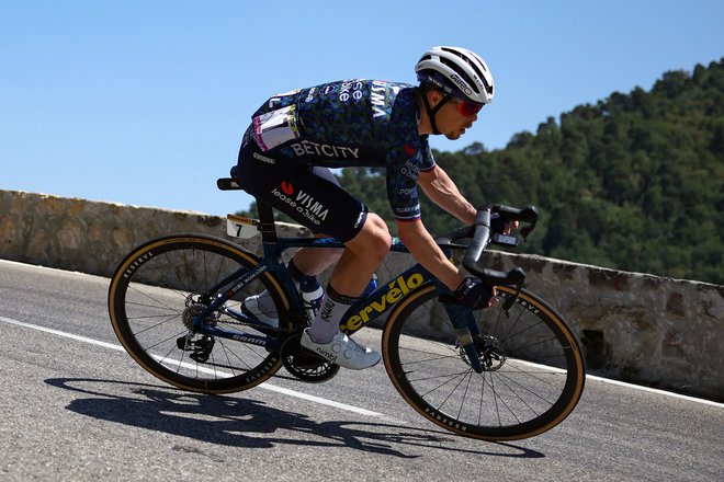 Jan Tratnik je imel smolo. FOTO: Anne-christine Poujoulat/AFP