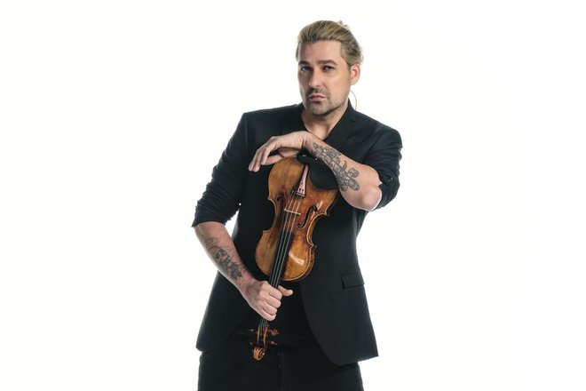 Sloviti violinist bo v Ljubljani predstavil nov album Millennium Symphony. FOTO: Ben Wolf/Universal Music