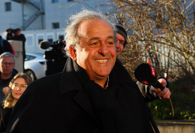 To trdi tudi Michel Platini. FOTO: Denis Balibouse/Reuters