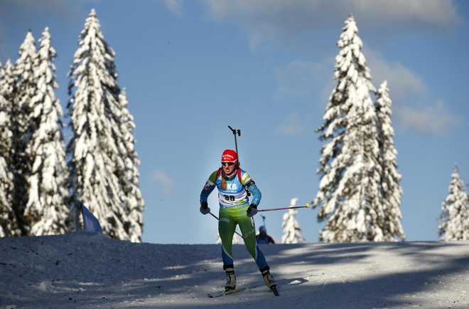 Obisk bitalonskih tekem na Rudnem polju na Pokljuki bo omejen. FOTO: Matej Družnik/Delo