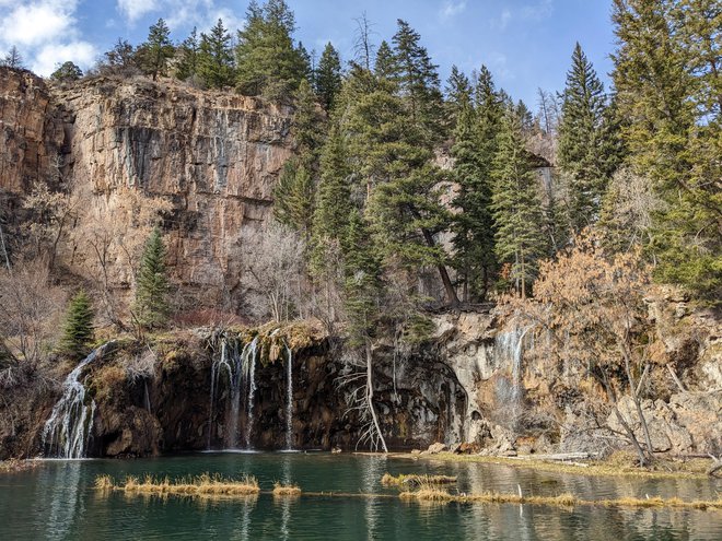 Viseče jezero v bližini kanjona reke Kolorado FOTO: Matjaž Panjan