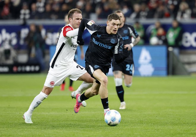 Florian Wirtz ima v Evropi veliko snubcev, želijo ga tudi na Bavarskem. FOTO: Heiko Becker/Reuters