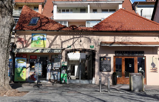 Dražba nepremičnine na Petkovškovem nabrežju bo konec marca na sedežu Voka Snage. FOTO: Blaž Samec /Delo