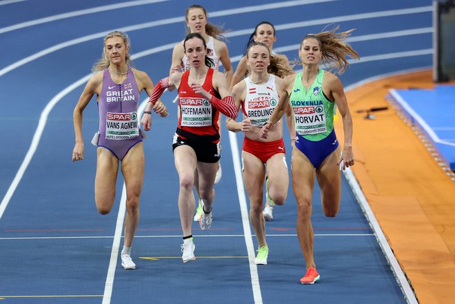 Anita Horvat je pritekla v finale. FOTO: Yves Herman/Reuters